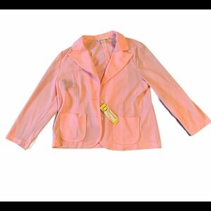 Vintage queen casuals pink blazer M